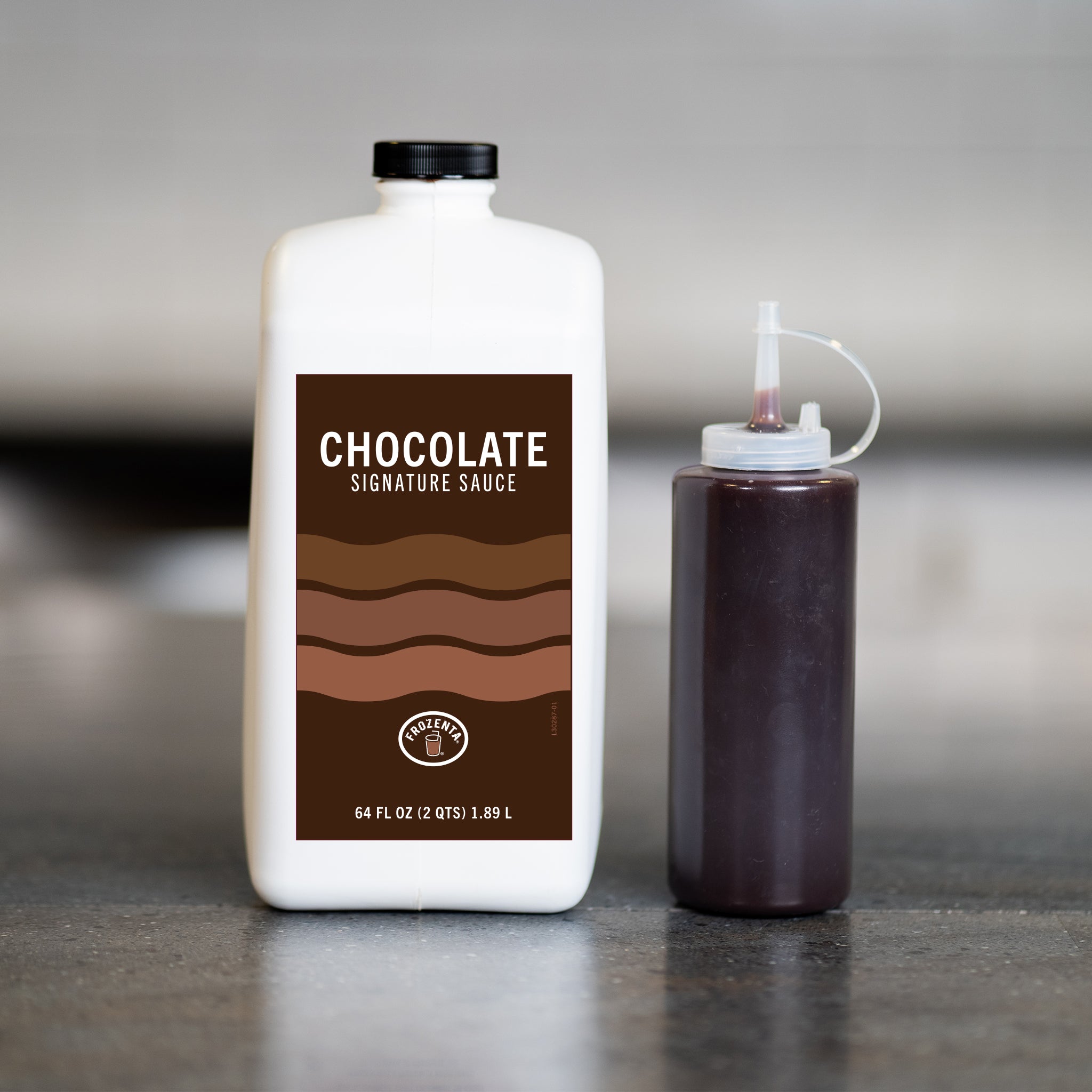 Frozenta Signature Chocolate Sauce - 4 Pack (256 oz.)