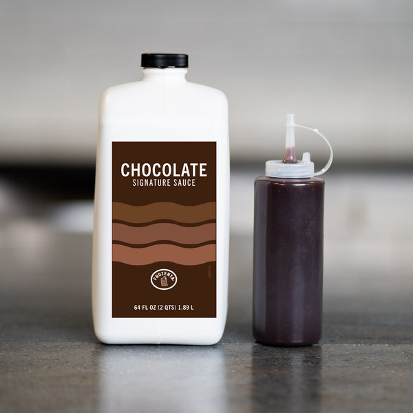 Frozenta Signature Chocolate Sauce - 4 Pack (256 oz.)