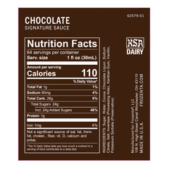 Frozenta Signature Chocolate Sauce - 4 Pack (256 oz.)