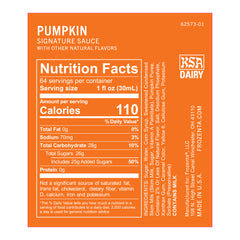 Frozenta Signature Pumpkin Sauce - 4 Pack (256 oz.)