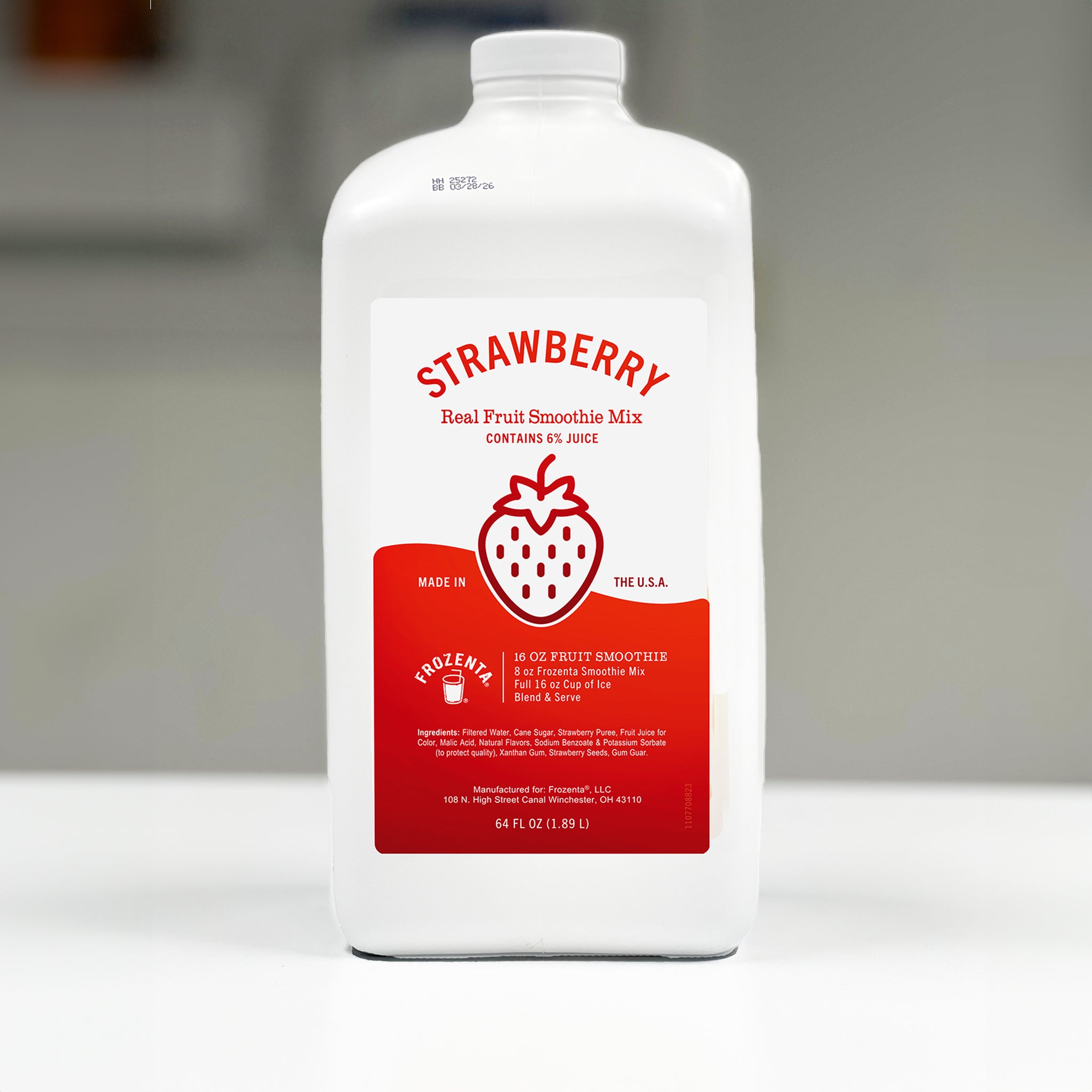 Strawberry Smoothie Mix - 4 Pack (256 oz.)