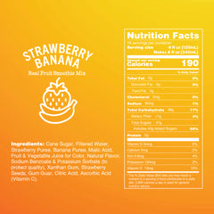 Strawberry Banana Smoothie Mix - 4 Pack (256 oz.)