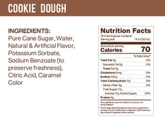 Cookie Dough Flavoring Syrup (case of 6 750mL bottles)