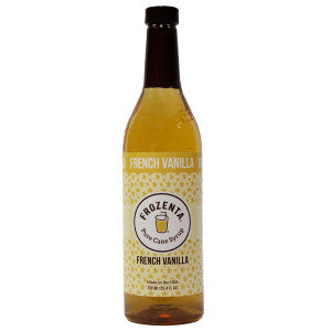 French Vanilla Flavoring Syrup (case of 6 750mL bottles)